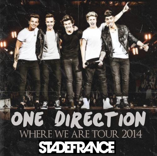 one direction at stade