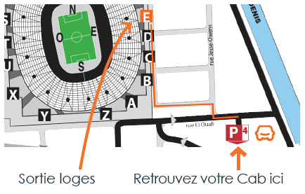 Plan d'accès LeCab
