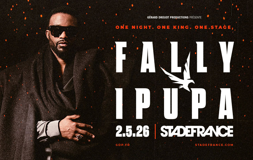 FALLY IPUPA en concert le 2 mai 2026 au Stade de France