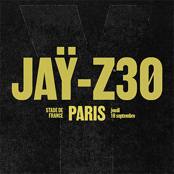 JAY-Z en concert le 10 septembre 2026 au Stade de France