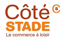 logo Côté(s) STADE Le commerce à loisir