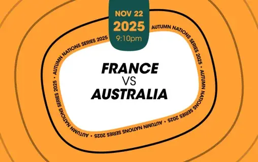 France vs Australie - Autumn Nations Series