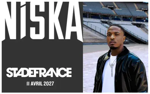 Niska le 11 avril 2027 au Stade de France