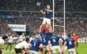 Équipe de France de rugby au Stade de France