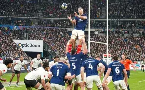 Équipe de France de rugby au Stade de France