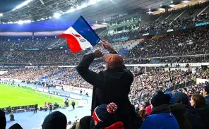 Ambiance tribunes lors d'un match de rugby au Stade de France