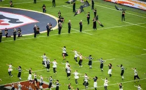 Animation lors de la Finale du TOP 14 au Stade de France