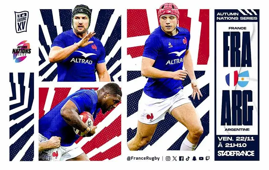 FRANCE ARGENTINA 22 November 2024 Stade de France