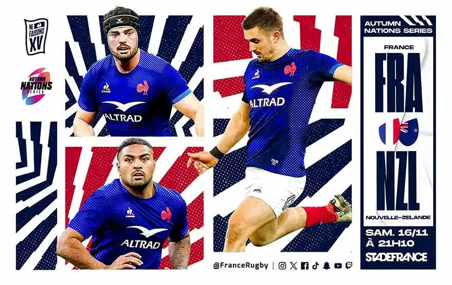 FRANCE NOUVELLEZELANDE 16.11.2024 Stade de France