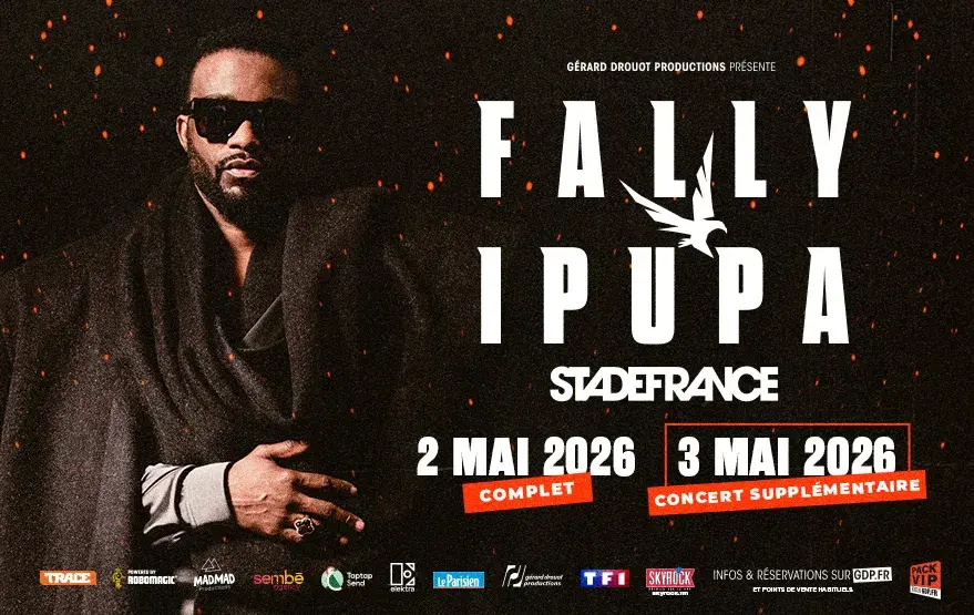 Fally Ipupa le 3 mai 2026 au Stade de France