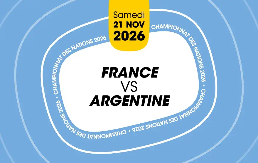 Match de rugby France/Argentine le samedi 21 novembre au Stade de France
