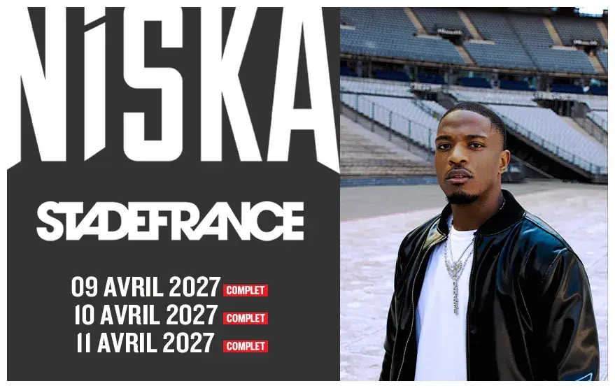Affiche Niska en concert à Stade de France