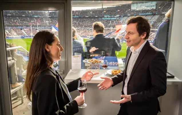 France Pays de Galles Loge Stade de France