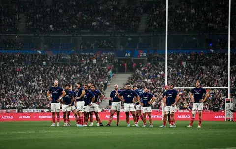 Equipe de France de rugby lors du Tournoi des 6 Nations