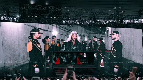 Aya Nakamura en concert au Stade de France