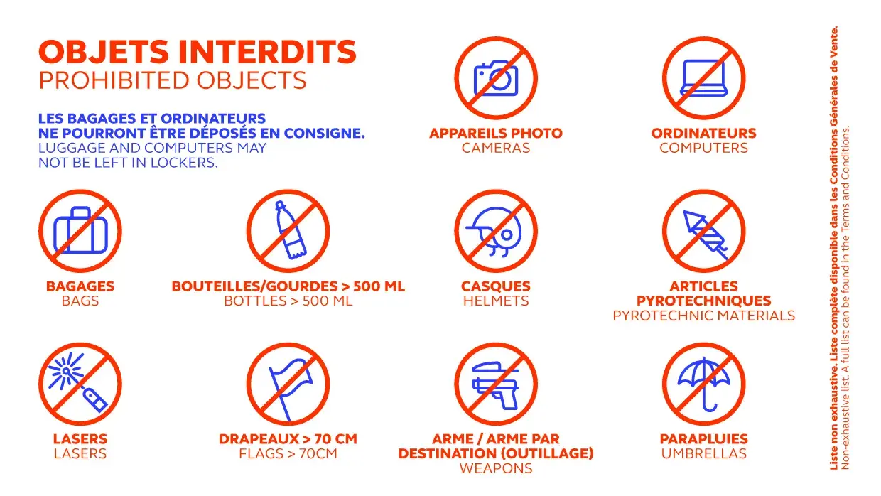 Objets interdits