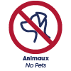 No animaux
