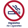 No cigarette