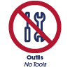 No outils